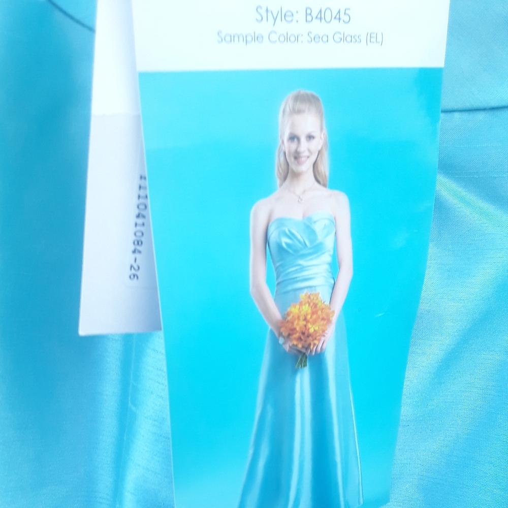 B2 Jasmine light blue bridesmaid Maxi Gown 14dress